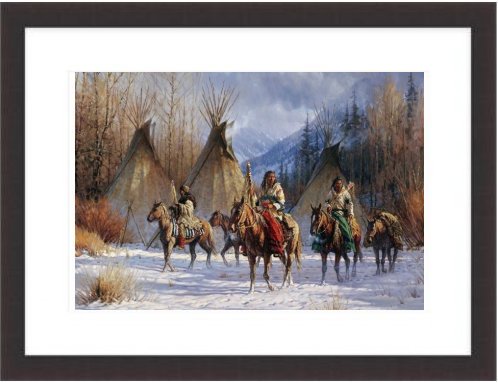 North American Indian Framed Print